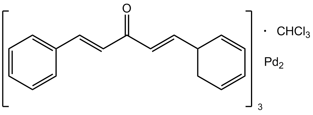 三(二亞芐基丙酮)二鈀，氯仿加合物,98%