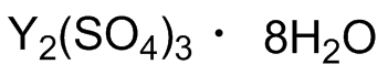 硫酸釔(III)，八水,99.9% metals basis